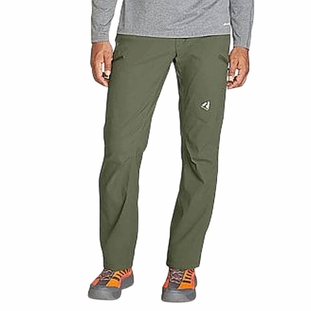NEW EDDIE BAUER guide pro stretch fleece lined pants in spruce